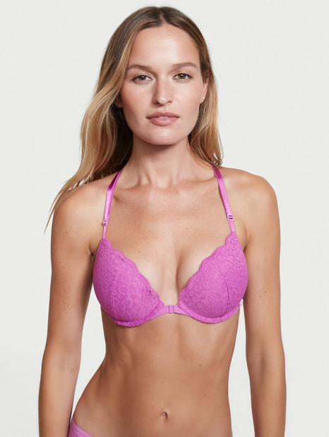 Шикарный бюстгальтер push up Victoria's Secret 1159766279 (Сиреневый, 36DD)