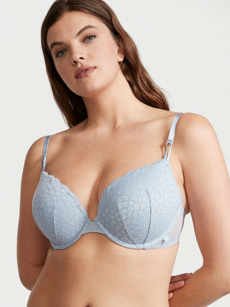 Бюстгальтер push up Victoria's Secret 1159767535 (Голубой, 34B)