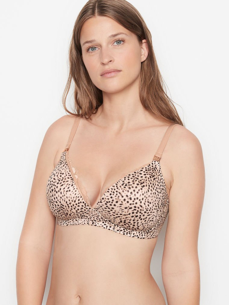 Бюстгальтер для кормящих мам Victoria's Secret 1159776453 (Леопардовый, 40D)