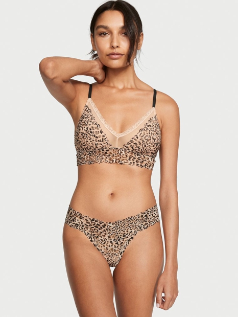 Кружевной бралетт Victoria's Secret 1159791731 (Леопардовый, XS)