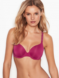 Бюстгальтер push up Victoria's Secret art458151 (Бордовый, размер 32A)