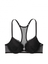 Мереживний бюстгальтер push up Victoria`s Secret art678868 (Чорний, розмір 32B)