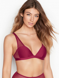 Бюстгальтер бралетт Victoria's Secret art436427 (Бордовый, размер XS)