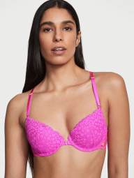 Кружевной бюстгальтер Victoria's Secret 1159787318 (Розовый, 38D)