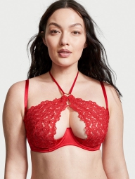 Кружевной бюстгальтер Victoria's Secret лиф 1159792268 (Красный, 32B)