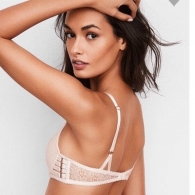 Бюстгальтер Victorias Secret с кружевами белого цвета art867836 (размер 34C)