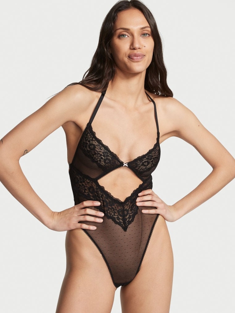 Женское боди Victoria's Secret комбидресс 1159788178 (Черный, XL)