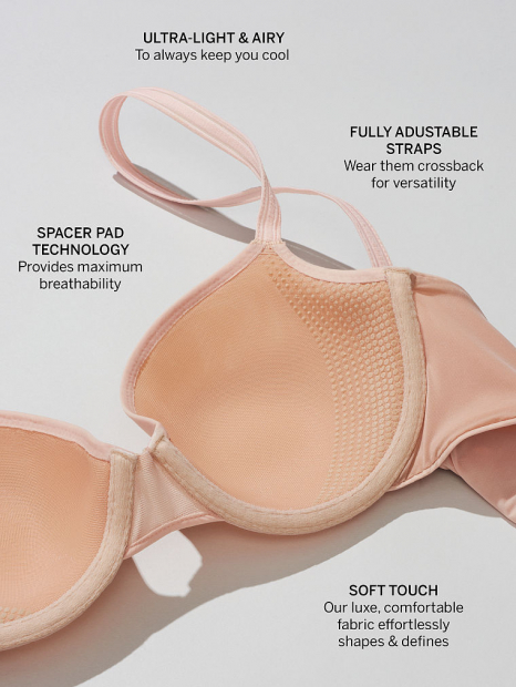 Эффектный комплект белья Victoria's Secret art660356 (Розовый, размер 36DD)
