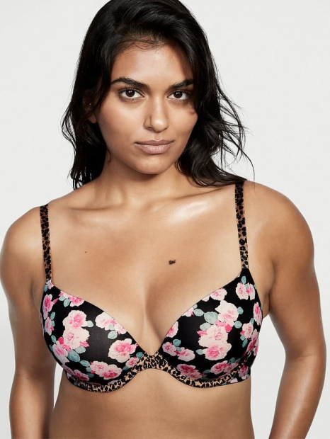 Комплект білизни Victoria`s Secret ліф push up і безшовні трусики