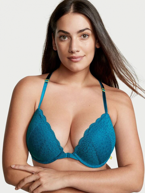 Елеганний комплект білизни Victoria's Secret 1159764739 (Синій, 32A/XS)