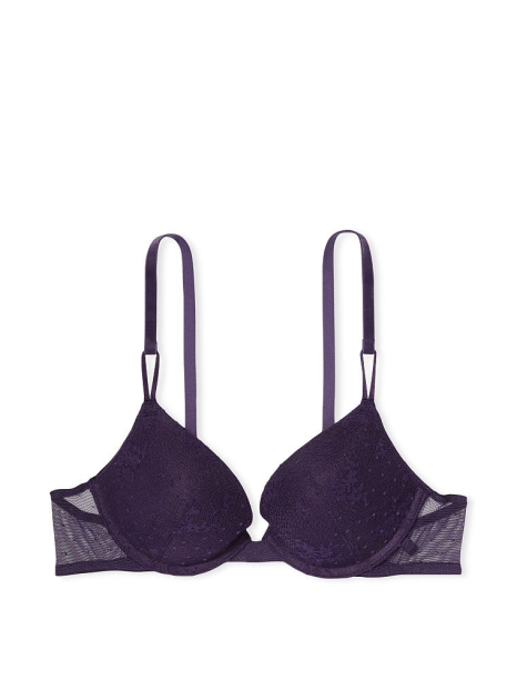 Комплект белья Victoria's Secret бюст Push Up и стринги 1159771010 (Фиолетовый, 34B/S)