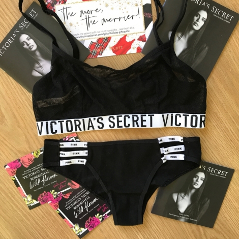 Комплект білизни топ і трусики Victorias Secret Вікторія Сікрет