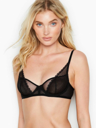 Мереживний комплект Victoria`s Secret ліф і трусики art130235 (Чорний, розмір 34DD) 34D, 75D