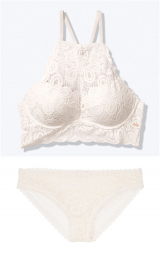 Комплект белья Victoria's Secret art780966 (Белый/Молочный, размер S)