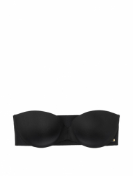 Гладкий чорний комплект білизни Victorias Secret ліф і трусики 36C, 80C