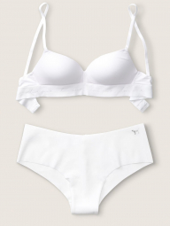 Стильный комплект белья Victoria's Secret art208630 (Белый, размер 36C/L)