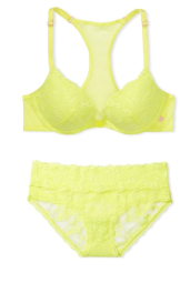 Комплект белья Victoria's Secret лиф и трусики чики 1159784718 (Желтый, 34A/S)