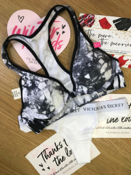 Комплект з пушап Victorias Secret бюст і трусики оригінал Вікторія Сікрет