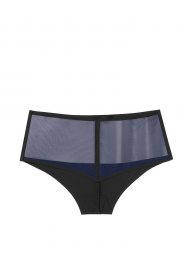 Комплект белья Victoria's Secret лиф и трусики art976951 (Черный с синим, размер XS)