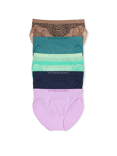 Женские трусики брифы Victoria's Secret с высокой посадкой 1159770355 (Разные цвета, M)