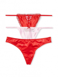 Набор трусики стринги Victoria´s Secret Novelty Panties 1159760844 (Разные цвета, M)