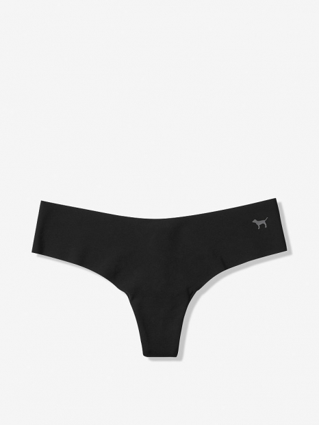 Бесшовные трусики тонг Victoria's Secret art298640 (Черный, размер XS)