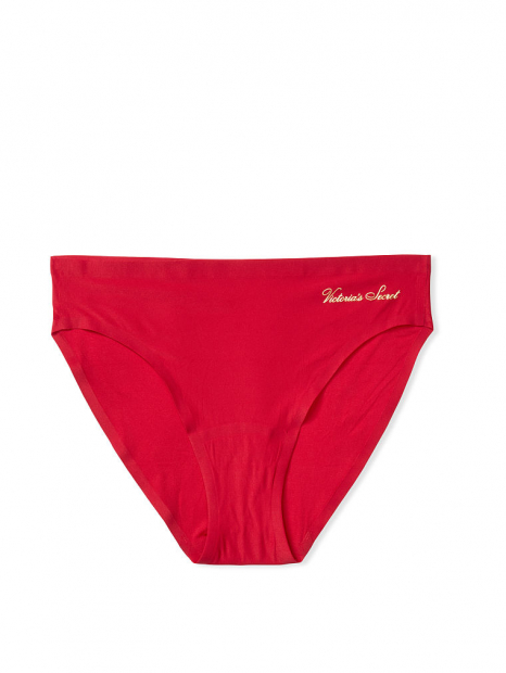 Бесшовные трусики бикини Victorias Secret art400331 (Красный, размер One Size)