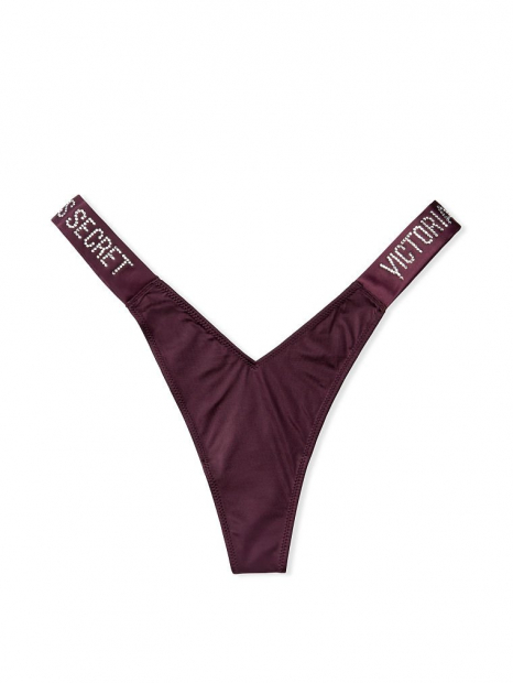 Трусики Victoria's Secret с V-образным вырезом art592997 (Фиолетовый, размер L)