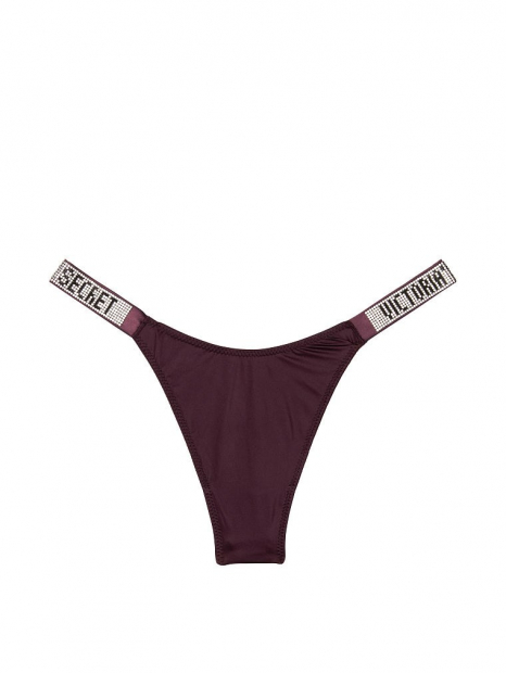 Трусики бразилианы Victoria's Secret art688781  (Бордовый, размер XL)