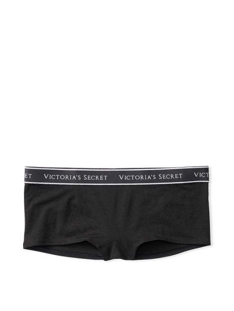 Трусики шортики Victoria's Secret 1159769299 (Черный, XS)