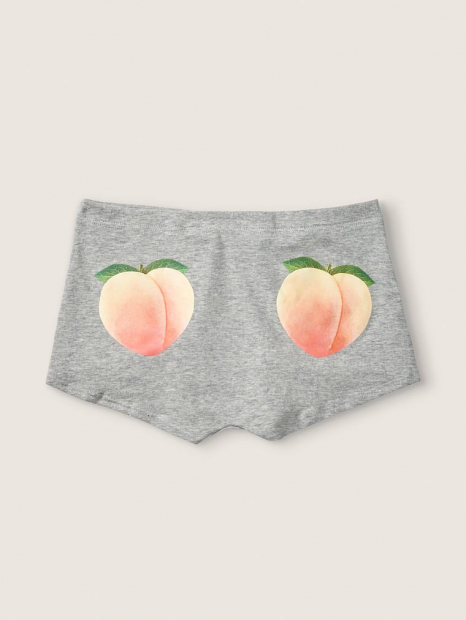 Трикотажные трусики шорты Victoria's Secret 1159758124 (Серебристый, L)
