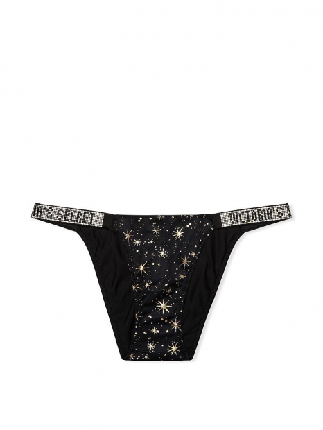 Эффектные трусики бикини Victoria's Secret 1159760605 (Черный, XL)