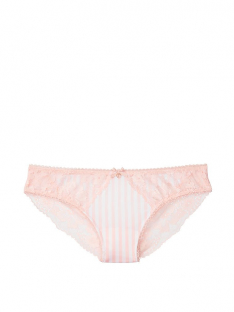 Кружевные трусики бикини Victoria's Secret 1159761061 (Розовый, M)