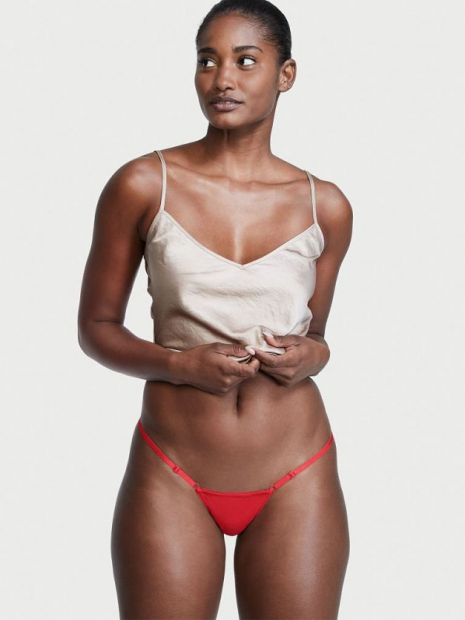 Эффектные трусики Victoria's Secret 1159761318 (Красный, XL)