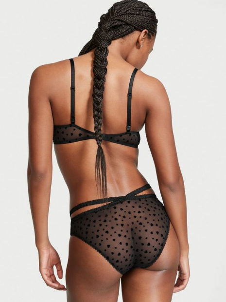 Трусики слипы Victoria's Secret 1159761350 (Черный, XL)