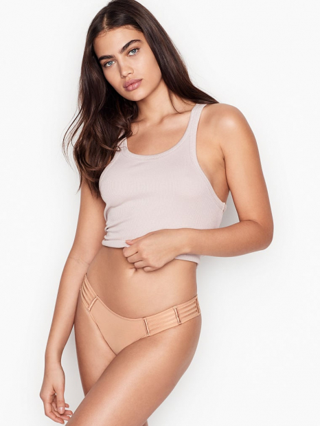 Женские трусики Victoria's Secret 1159762742 (Бежевый, S)