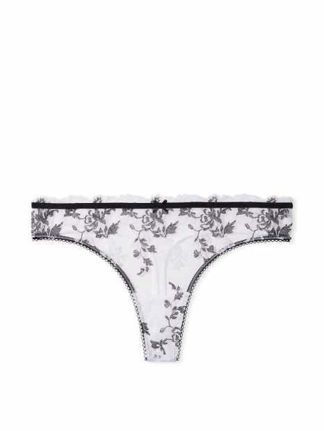 жіночі мереживні трусики танга Victoria s Secret