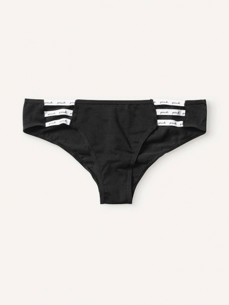 Трусики чикстеры Victoria's Secret 1159762715 (Черный, S)