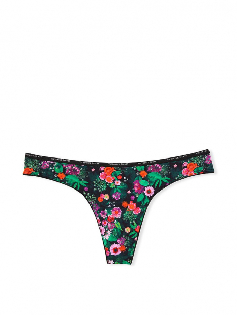 Женские трусики тонги Victoria's Secret 1159763178 (Черный, S)