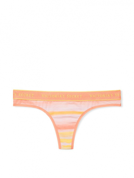 Трусики тонг Victoria's Secret 1159763186 (Персиковый, XS)