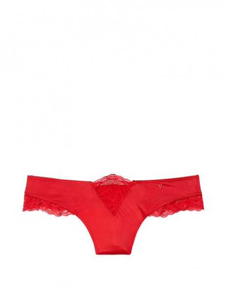 Женские трусики тонги Victoria's Secret 1159766169 (Красный, L)