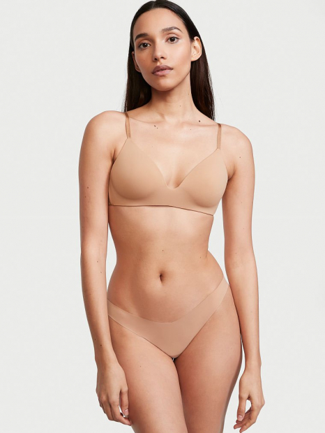 Безшовні трусики тонг Victoria's Secret з V-подібним вирізом спереду XS