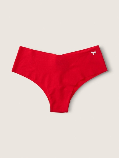 Бесшовные трусики чикстер Victoria's Secret Pink 1159768428 (Красный, M)