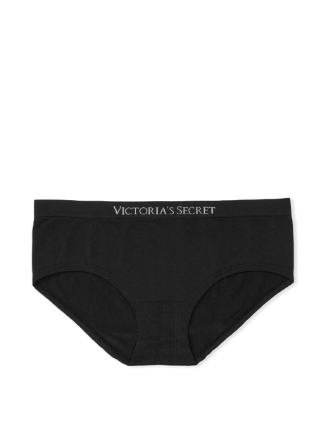 Бесшовные трусики хипхагеры Victoria's Secret 1159768619 (Черный, M)