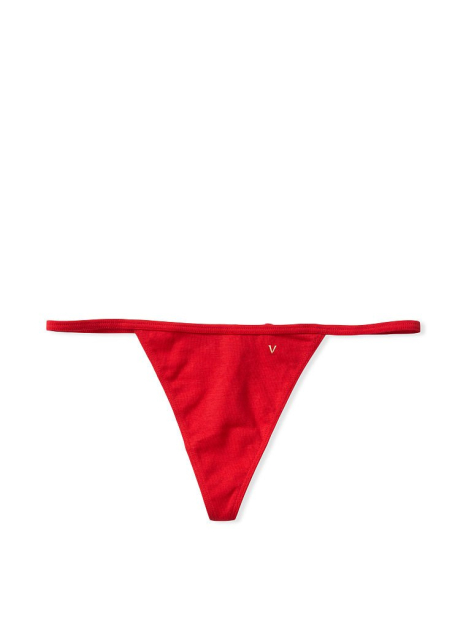 Трусики стринги Victoria's Secret 1159768690 (Красный, XS)