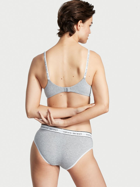 Трусики хипхагеры Victoria's Secret 1159768695 (Серый, S)