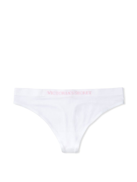Гладкі трусики тонг Victoria's Secret з логотипом оригінал