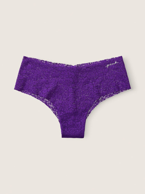 Безшовні трусики чикстери Victoria ́s Secret Pink мереживні оригінал L