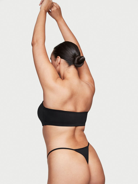 Трусики стринги Victoria's Secret 1159770974 (Черный, XS)