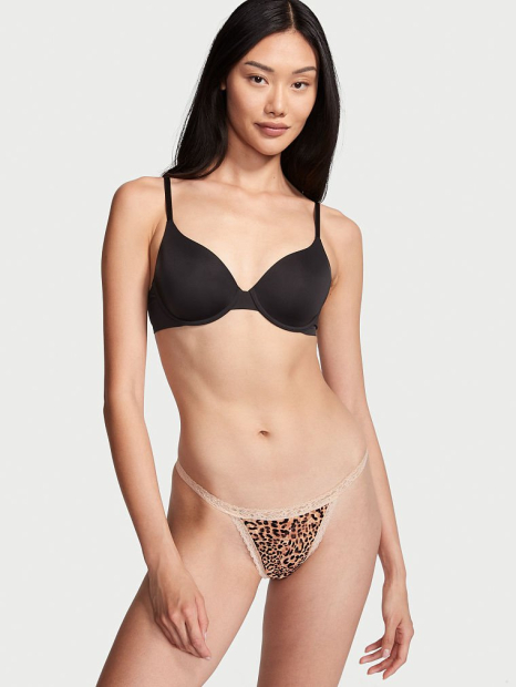 Трусики женские стринги Victoria's Secret 1159773161 (Леопардовый, M)